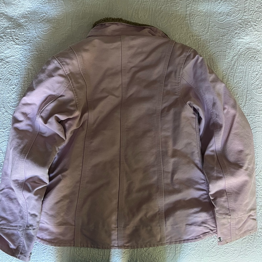 Carhartt Women’s Pink Utility Jacket Size Small - Picture 4 of 4